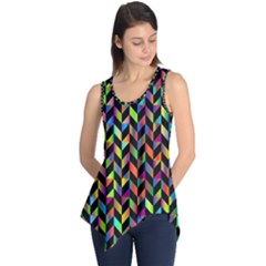 Abstract Geometric Sleeveless Tunic by Mariart