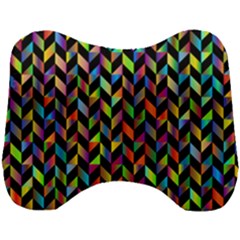 Abstract Geometric Head Support Cushion by Mariart