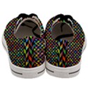 Abstract Geometric Men s Low Top Canvas Sneakers View4