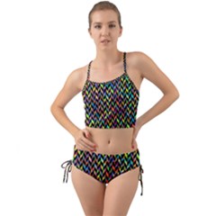 Abstract Geometric Mini Tank Bikini Set by Mariart