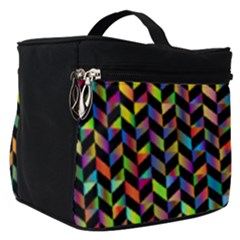 Abstract Geometric Make Up Travel Bag (small)