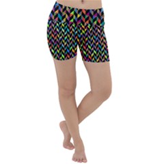 Abstract Geometric Lightweight Velour Yoga Shorts