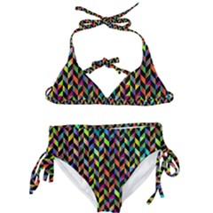 Abstract Geometric Kids  Classic Bikini Set