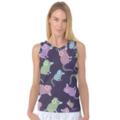 Animals Mouse Women s Basketball Tank Top by Mariart