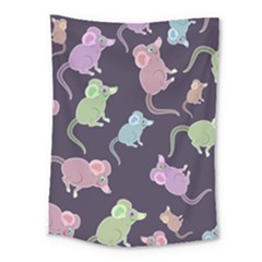 Animals Mouse Medium Tapestry by Mariart