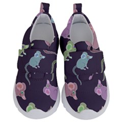 Animals Mouse Kids  Velcro No Lace Shoes by Mariart