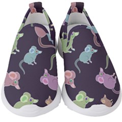 Animals Mouse Kids  Slip On Sneakers