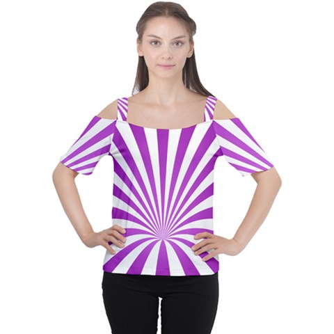 Background Whirl Wallpaper Cutout Shoulder Tee by Mariart