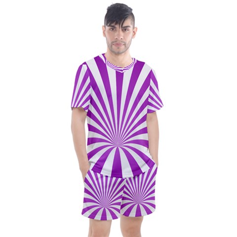 Background Whirl Wallpaper Men s Mesh Tee And Shorts Set by Mariart