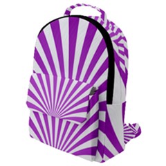 Background Whirl Wallpaper Flap Pocket Backpack (small) by Mariart