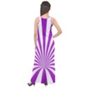 Background Whirl Wallpaper Sleeveless Velour Maxi Dress View2