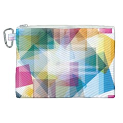 Abstract Background Canvas Cosmetic Bag (xl)