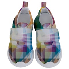 Abstract Background Kids  Velcro No Lace Shoes by Mariart