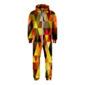 Abstract Geometric Triangles Shapes Hooded Jumpsuit (Kids) View1