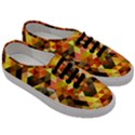 Abstract Geometric Triangles Shapes Men s Classic Low Top Sneakers View3