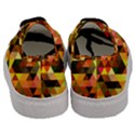 Abstract Geometric Triangles Shapes Men s Classic Low Top Sneakers View4