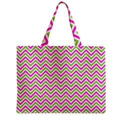 Abstract Chevron Zipper Mini Tote Bag by Mariart