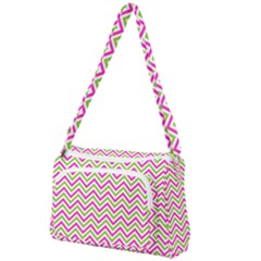 Abstract Chevron Front Pocket Crossbody Bag by Mariart