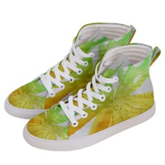 Abstract Background Tremble Render Women s Hi-top Skate Sneakers by Mariart