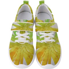 Abstract Background Tremble Render Men s Velcro Strap Shoes