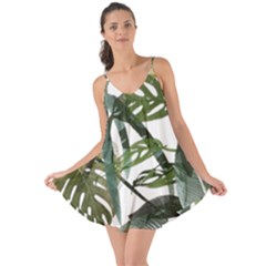 Botanical Illustration Palm Leaf Love The Sun Cover Up