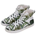 Botanical Illustration Palm Leaf Men s Hi-Top Skate Sneakers View2