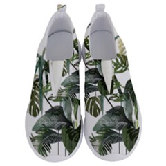 Botanical Illustration Palm Leaf No Lace Lightweight Shoes