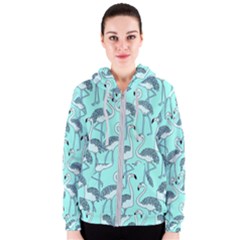 Bird Flemish Picture Women s Zipper Hoodie