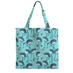 Bird Flemish Picture Zipper Grocery Tote Bag by Mariart