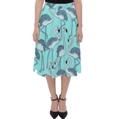 Bird Flemish Picture Classic Midi Skirt by Mariart