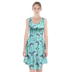 Bird Flemish Picture Racerback Midi Dress by Mariart