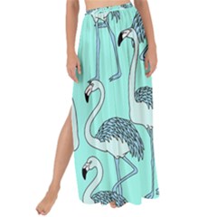 Bird Flemish Picture Maxi Chiffon Tie-up Sarong by Mariart