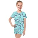 Bird Flemish Picture Kids  Mesh Tee and Shorts Set View1