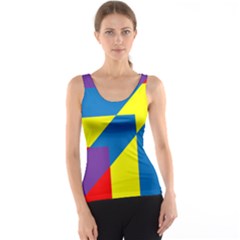 Colorful Red Yellow Blue Purple Tank Top by Mariart