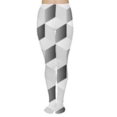 Cube Isometric Tights by Mariart