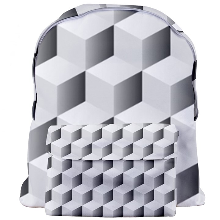 Cube Isometric Giant Full Print Backpack