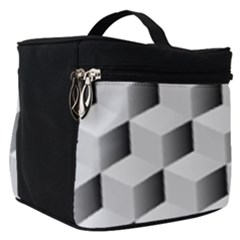 Cube Isometric Make Up Travel Bag (small)