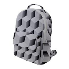 Cube Isometric Flap Pocket Backpack (large)