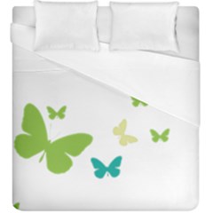 Butterfly Duvet Cover (king Size) by Mariart