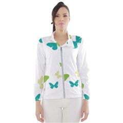 Butterfly Windbreaker (women) by Mariart