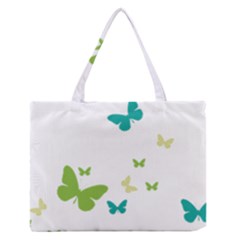 Butterfly Zipper Medium Tote Bag by Mariart