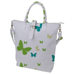 Butterfly Buckle Top Tote Bag