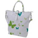 Butterfly Buckle Top Tote Bag View1