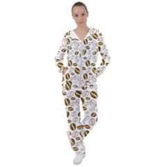 Coffee Beans Vector Women s Tracksuit by Mariart