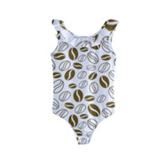 Coffee Beans Vector Kids  Frill Swimsuit by Mariart