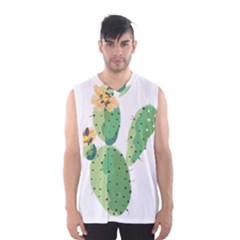 Cactaceae Thorns Spines Prickles Men s Basketball Tank Top by Mariart