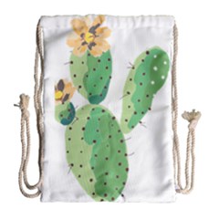 Cactaceae Thorns Spines Prickles Drawstring Bag (large) by Mariart