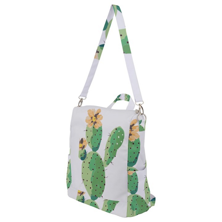 Cactaceae Thorns Spines Prickles Crossbody Backpack