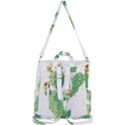 Cactaceae Thorns Spines Prickles Crossbody Backpack View3