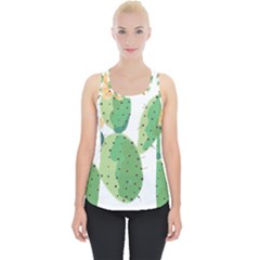 Cactaceae Thorns Spines Prickles Piece Up Tank Top by Mariart